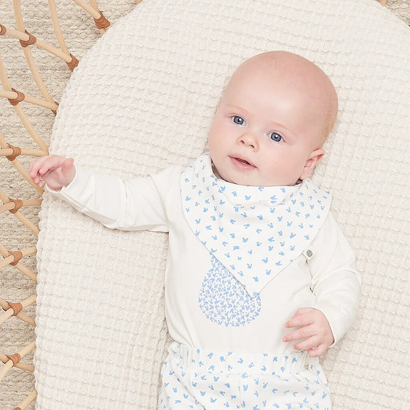 Skylar Bunny Bodysuit Blue