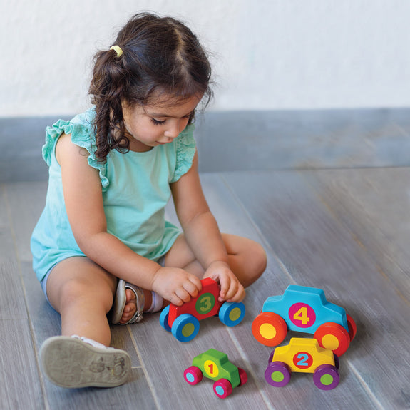 Stack and Play Cars