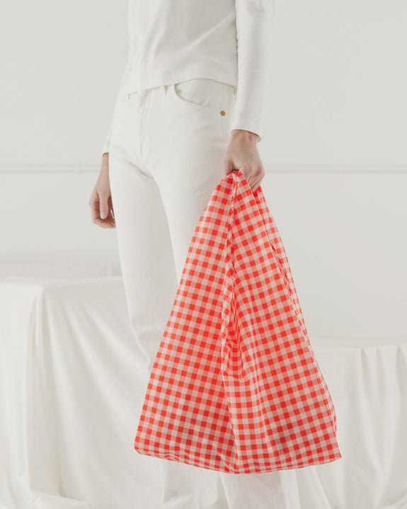 Standard Baggu Red Gingham