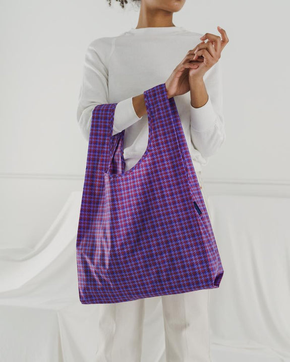 Standard Baggu Blue Tweed