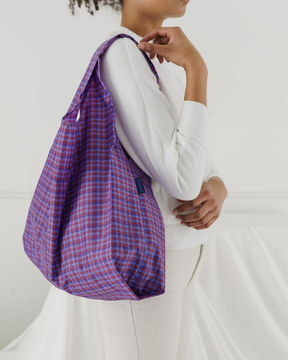 Standard Baggu Blue Tweed