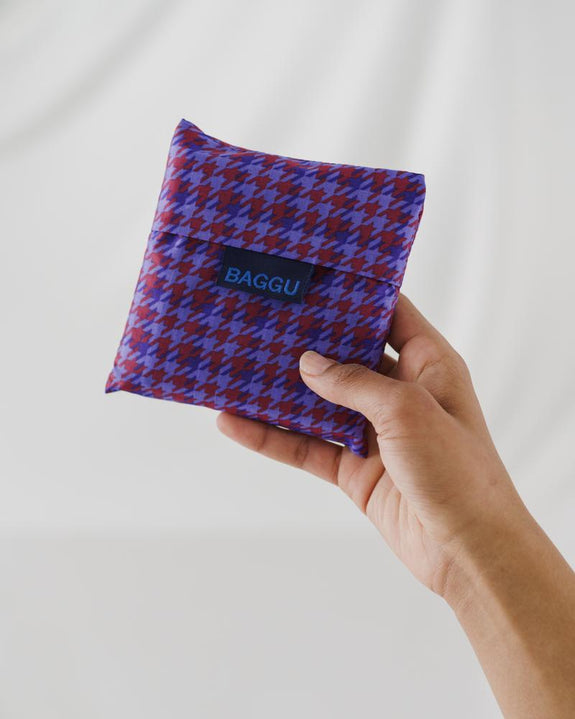 Standard Baggu Blue Tweed