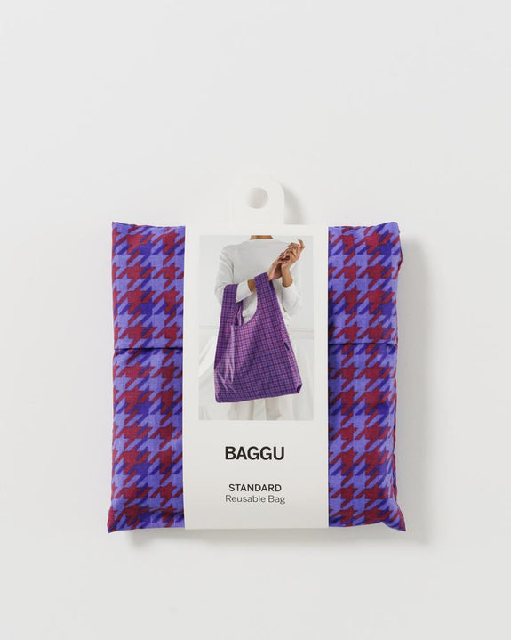 Standard Baggu Blue Tweed