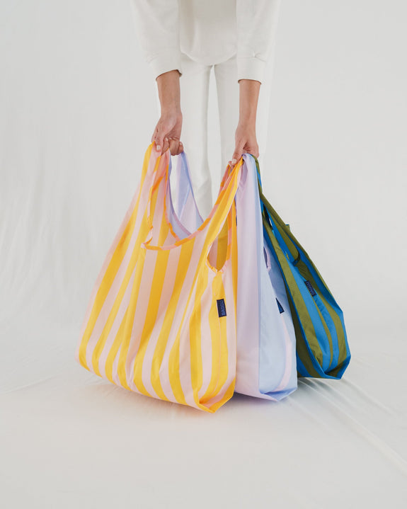 Standard Baggu Set of Three Leisure Stripes