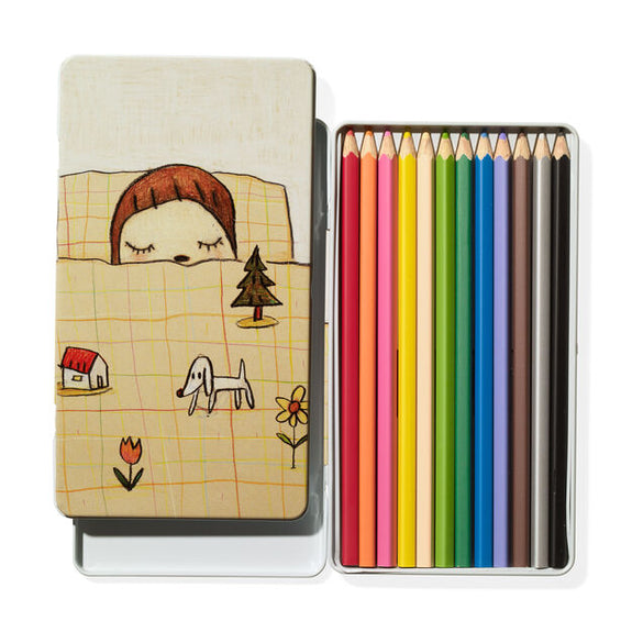 Yoshitomo Nara Colored Pencils