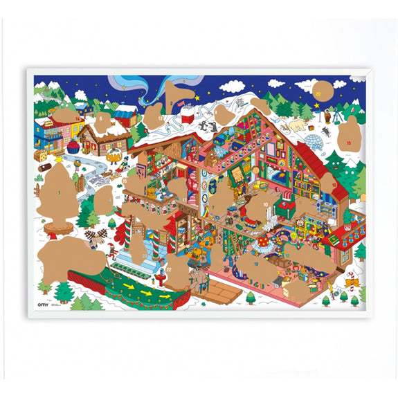 Scratch-Off Poster - Advent Calendar
