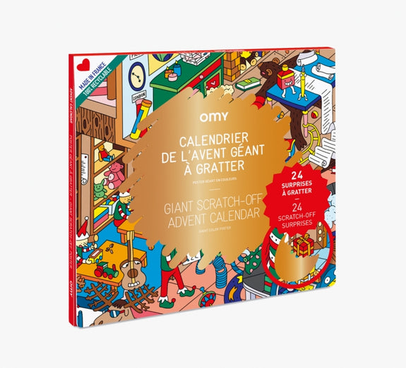 Scratch-Off Poster - Advent Calendar