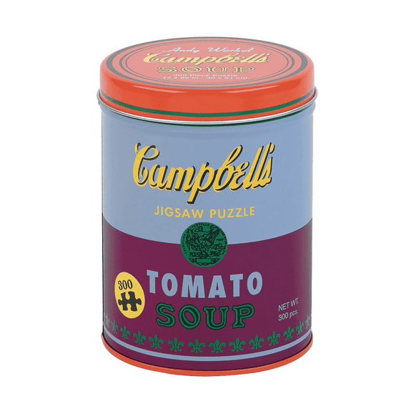 Andy Warhol Soup Can Puzzle Red/Violet