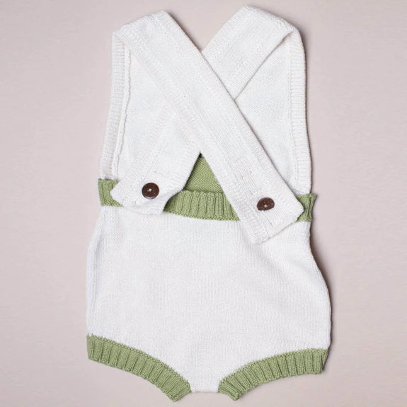 Organic Knit Cactus Romper