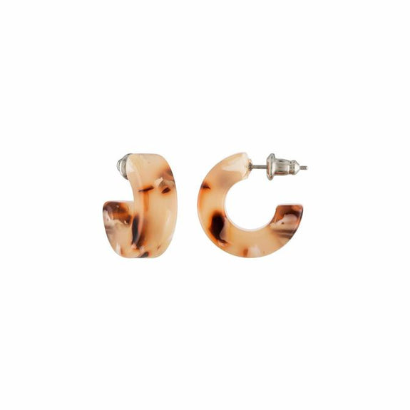 Muse Hoops in Blush