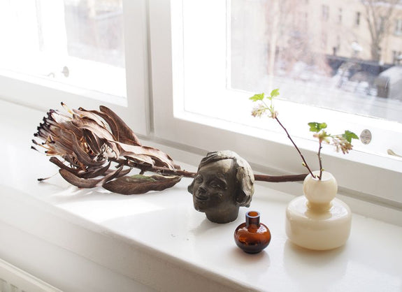 Marimekko Mini Vase - Brown