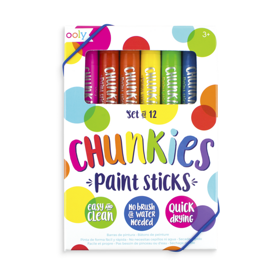 Chunkies Paint Sticks - Set Of 12