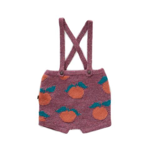 Suspender Shorts Mauve Clementines