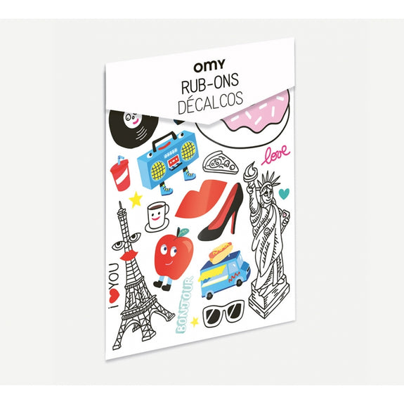 Rub-Ons - City