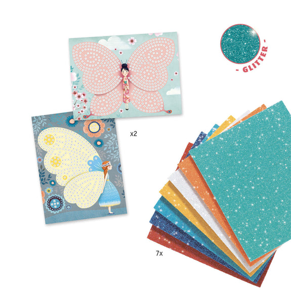 Mosaics by Number - Butterflies