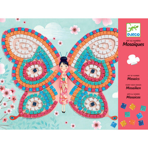Mosaics by Number - Butterflies