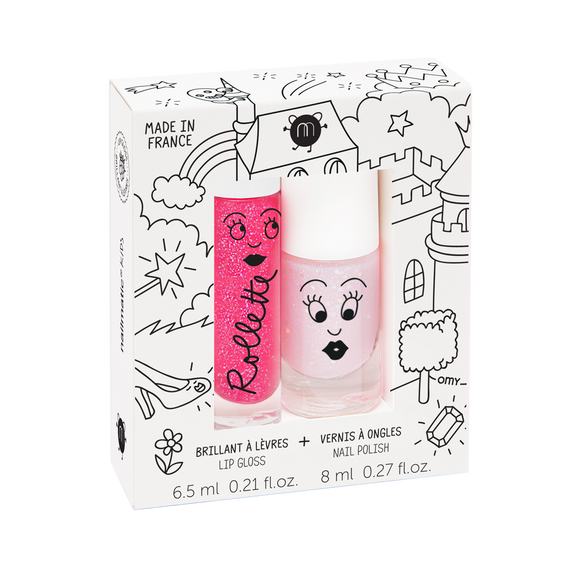 Rollette & Nail Polish Gift Set - Fairytales