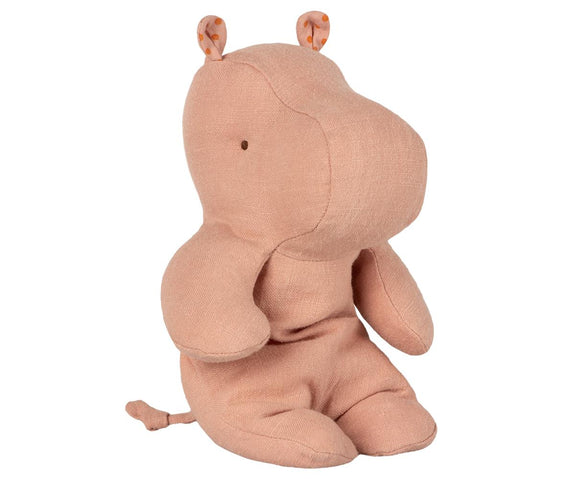 Safari Friends Hippo Dusty Rose Small