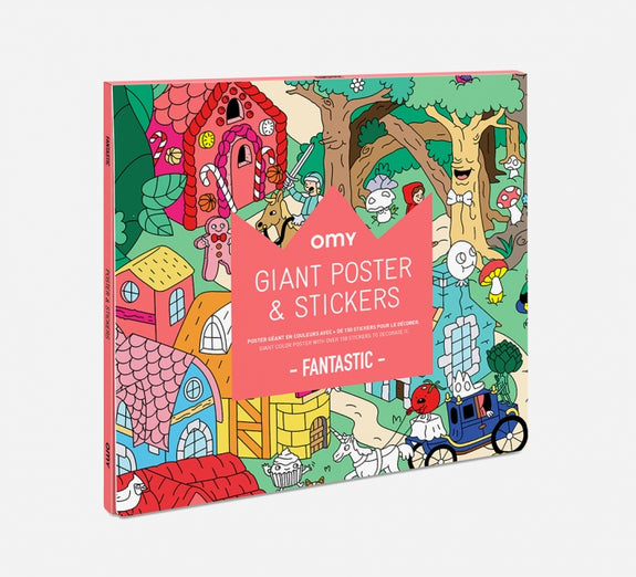 Giant Poster & Stickers Fantastic