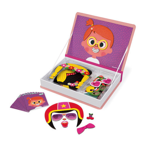 Magnetibook Girl's Crazy Faces