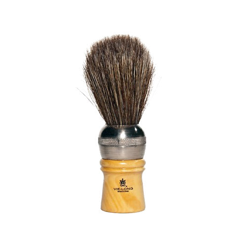 Metal & Horse Hair Shave Brush