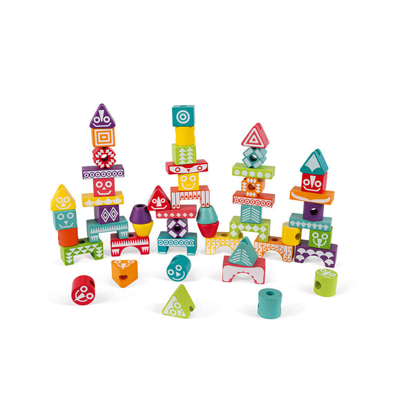 I Wood Stackable Edutotem