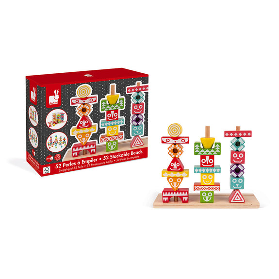 I Wood Stackable Edutotem