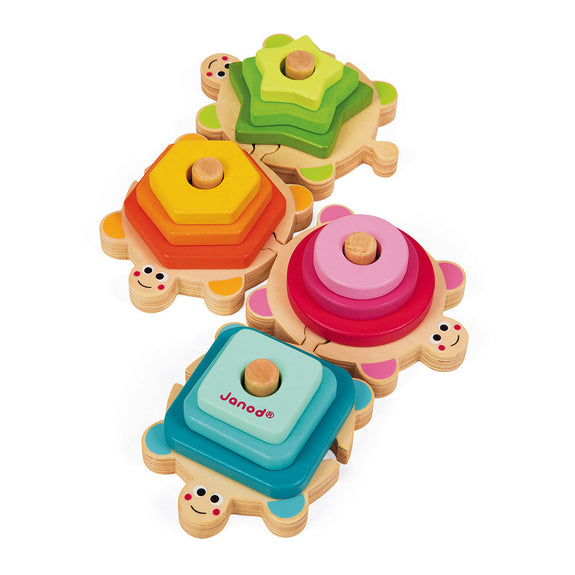 I Wood Stackable Turtles