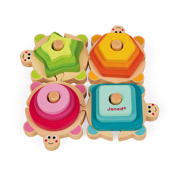 I Wood Stackable Turtles