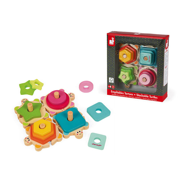 I Wood Stackable Turtles