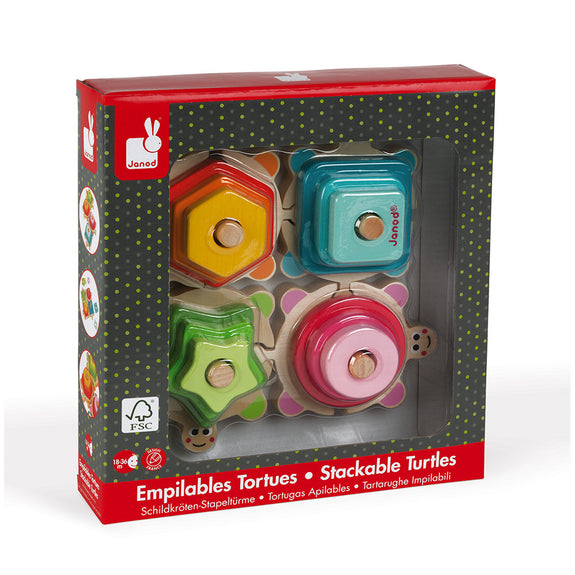 I Wood Stackable Turtles