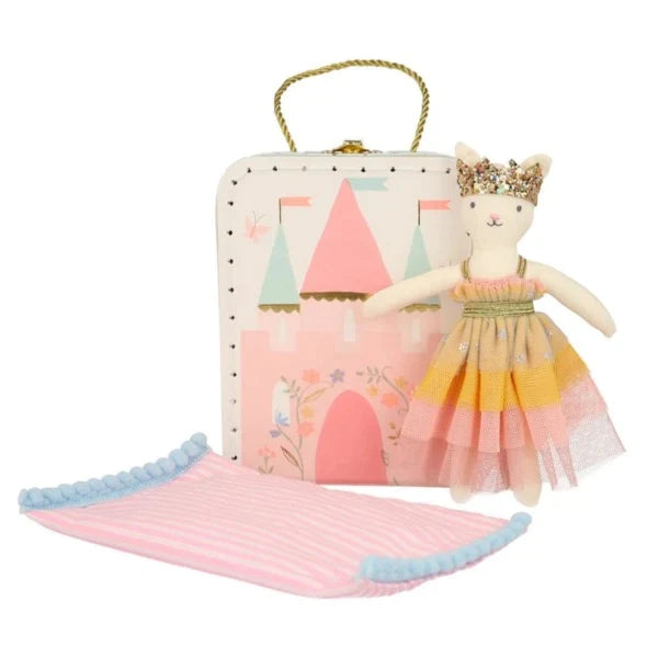Castle Princess Mini Suitcase Doll