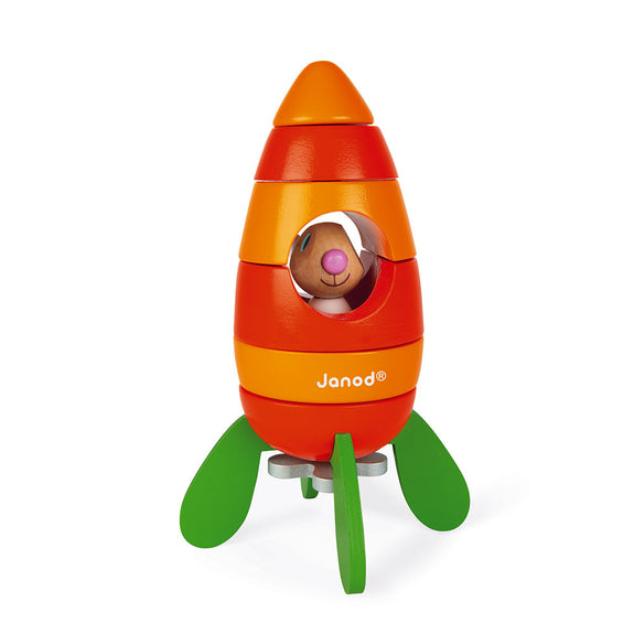Magnetic Carrot Rocket