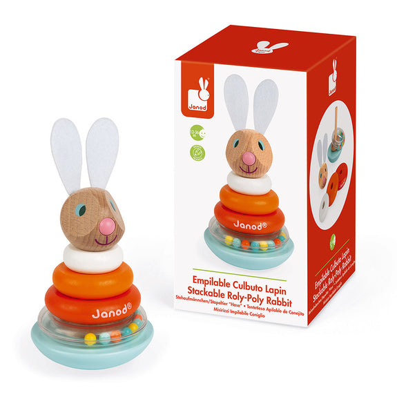 Lapin Stackable Roly-Poly Rabbit