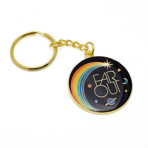 Far Out Keychain
