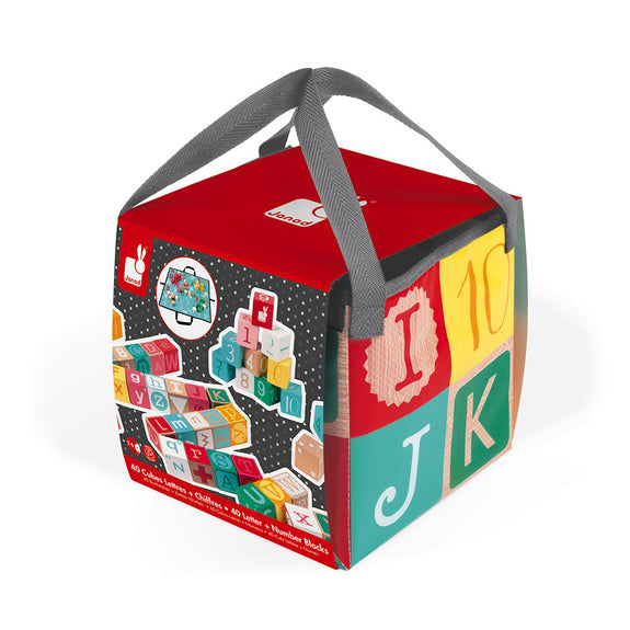 Kubix Letters + Numbers Blocks