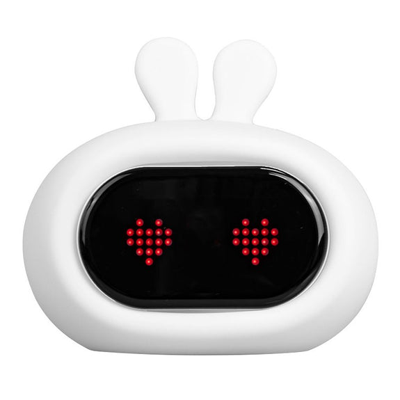 LED Nightlight Bunny Alarm LumiClock