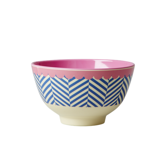 Melamine Bowl Sailor Strip