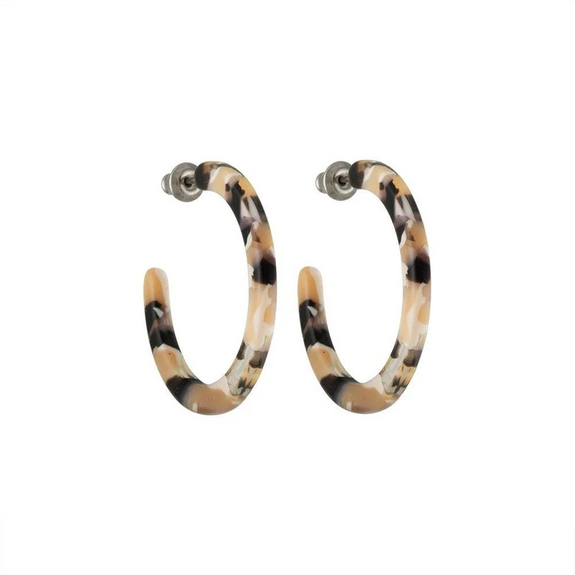 Mini Hoops - Abalone Tortoise