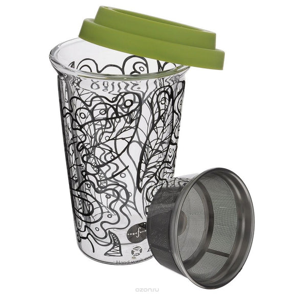 Takeaway Tea Mug Bothanica