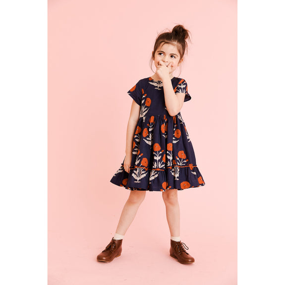 Niley Dress - Blue Dendel