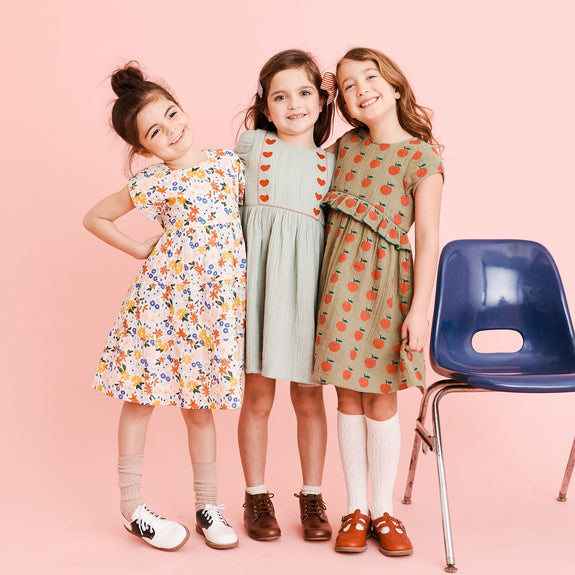 Peachy Dress - Multi Floral