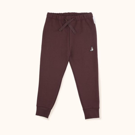 Pigeon Graphic Pant Plum