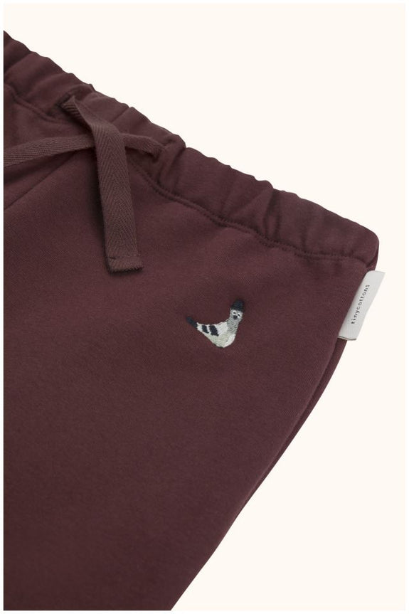 Pigeon Graphic Pant Plum
