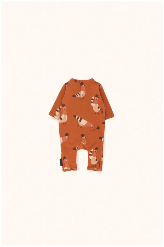 Pigeons One-Piece (Brick/Nude/Plum)