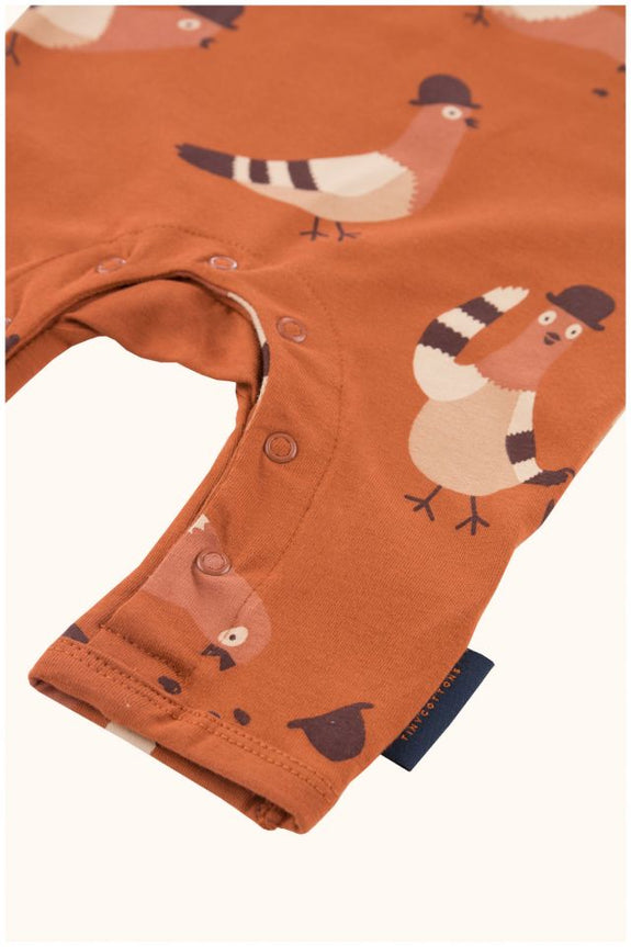 Pigeons One-Piece (Brick/Nude/Plum)