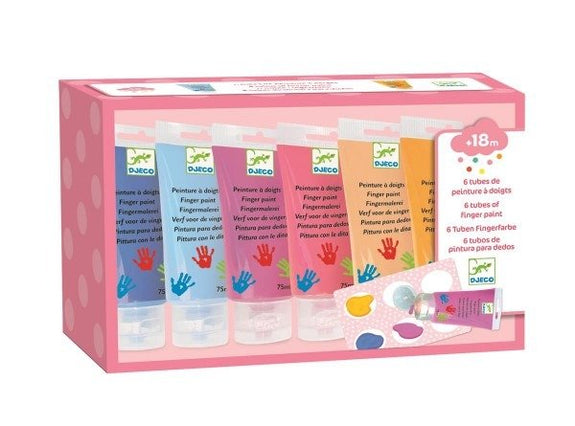 Finger Paint Tubes