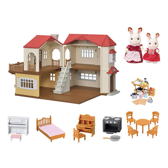 Red Roof Country Home Gift Set