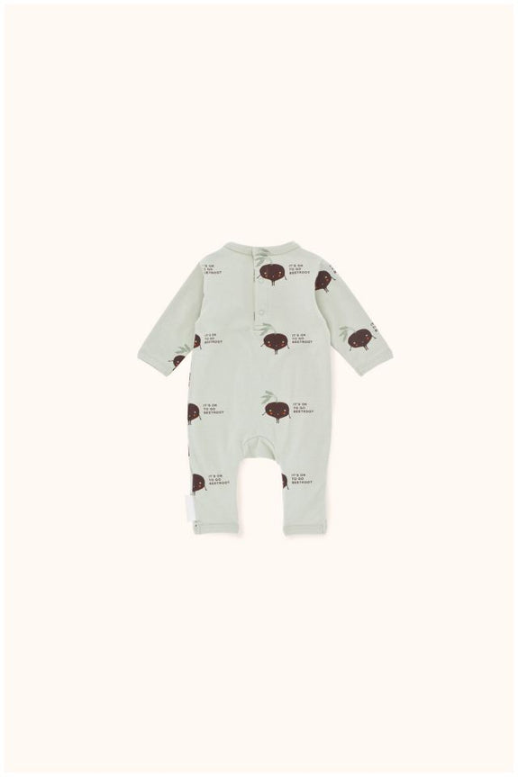 Shy Beetroot LS One-Piece Pistacho/Plum