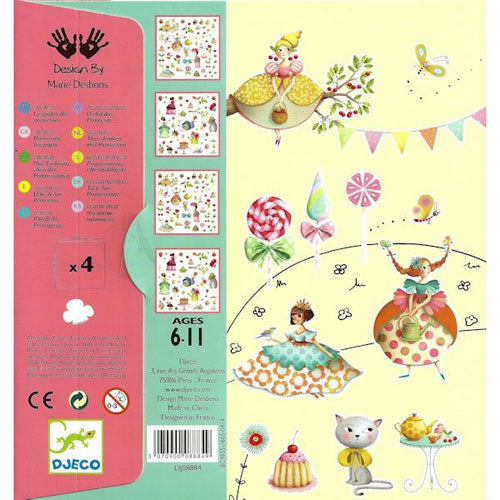 Princess Tea Party Stickers